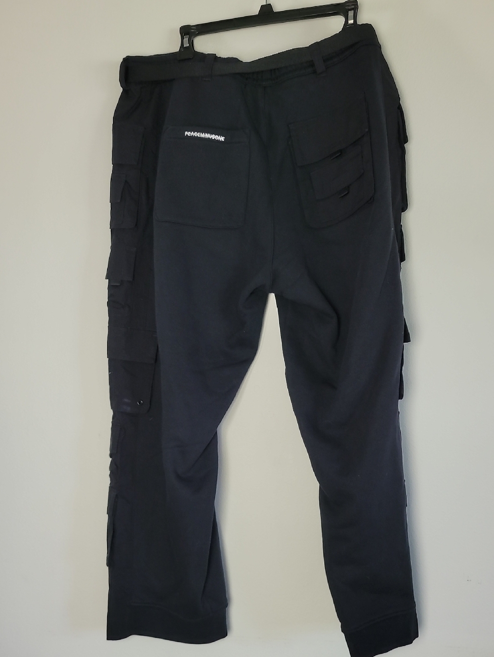 Nike x Peaceminusone G Dragon Wide Black Pants Men's Size Medium - Picture 6 of 10